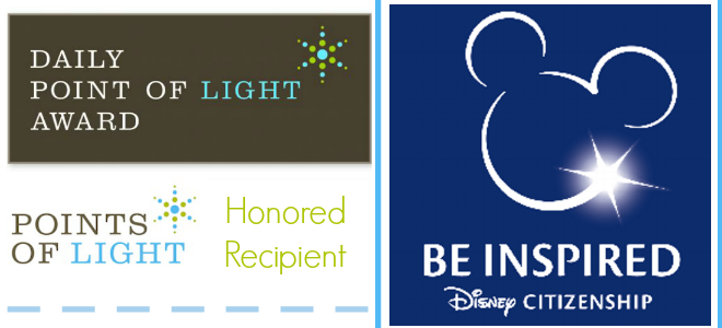 Honored By Points Of Light & Disney - Kindness (660x300), Png Download
