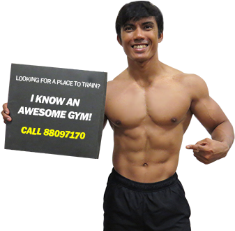 Singapore Gym Bodybuilding - Gym Instructor Singapore (500x329), Png Download