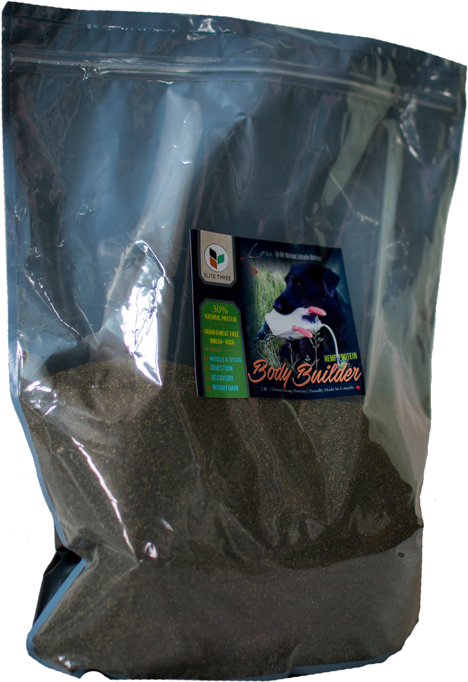 Elite Body Builder Dog - Vacuum Bag (1310x1705), Png Download