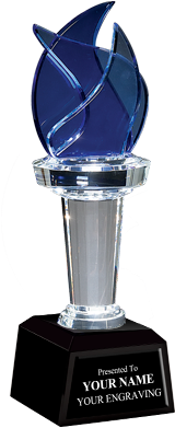 Ice Torch - Torch Trophy (300x400), Png Download