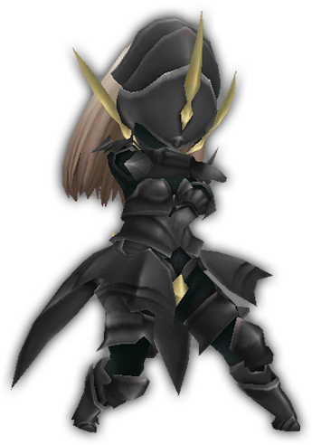 Bs Magnolia Dark Knight - Bravely Second Dark Knight (345x492), Png Download