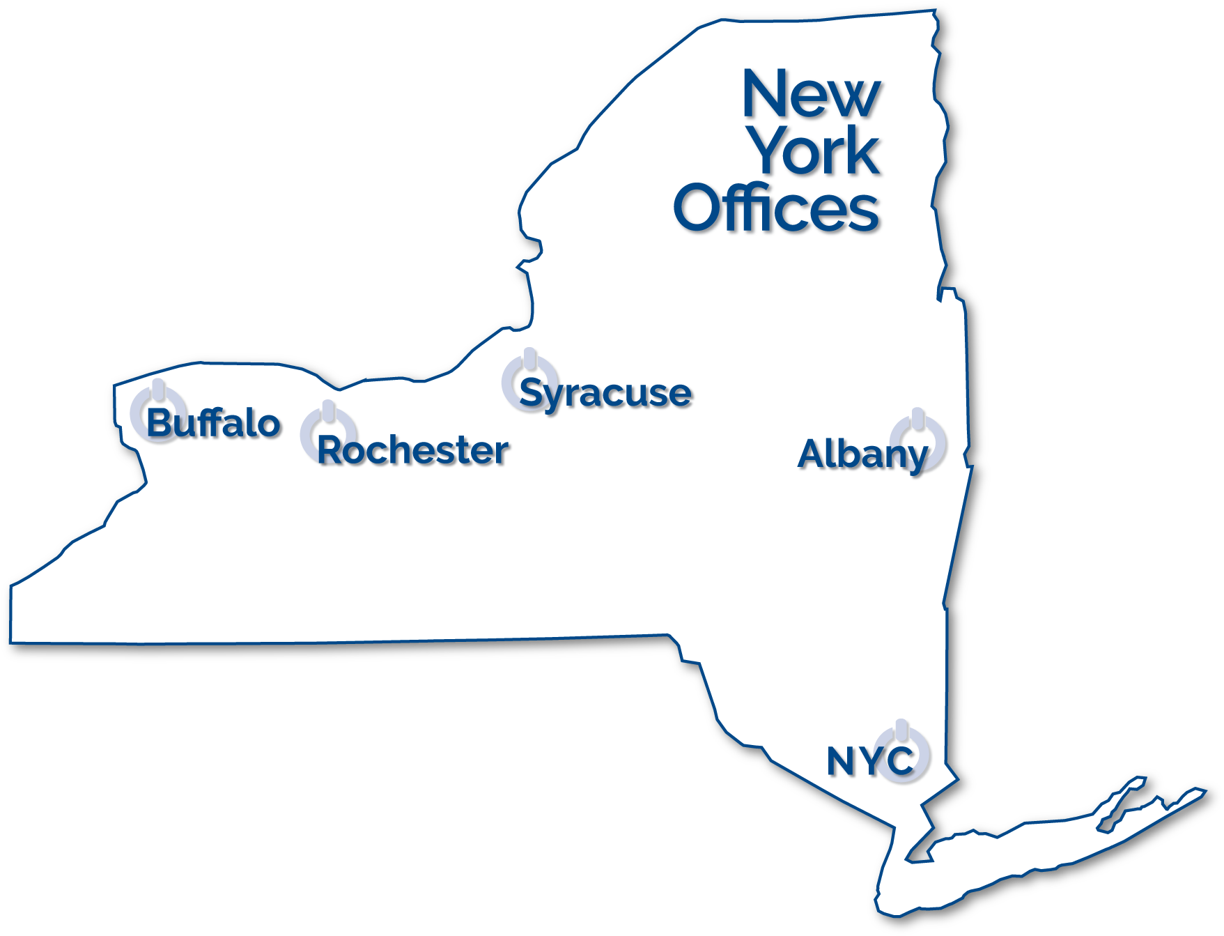 Rss Map Ny V2 - New York (1800x1368), Png Download