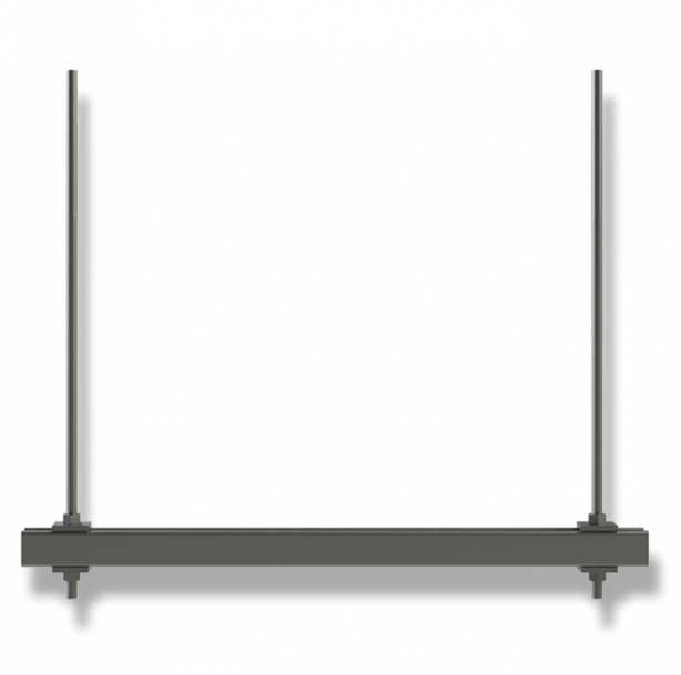 Medium Size Of Beam Clamps Window Clamp P3087 Lowes - Unistrut Hanger (615x610), Png Download