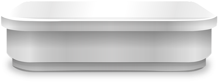 White Table Png - Coffee Table (960x480), Png Download