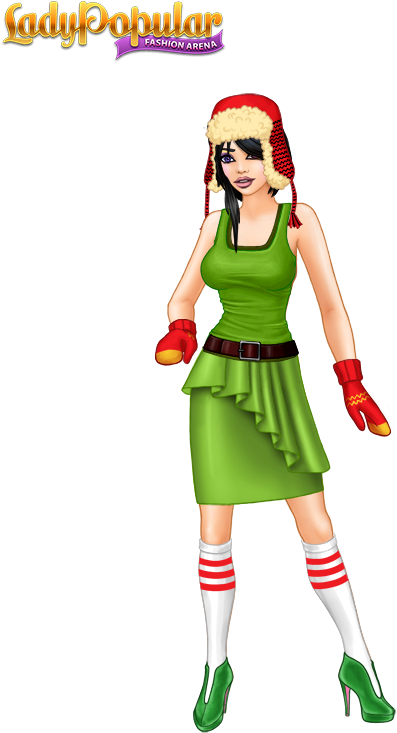 Image - Lady Popular (600x800), Png Download