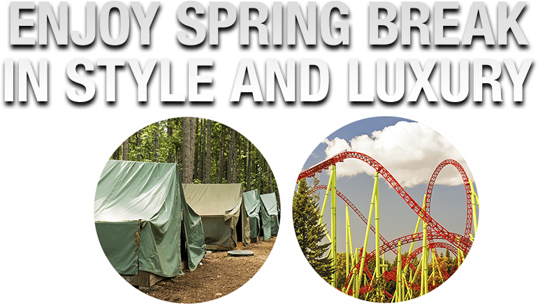 We Go Where You Work, Play, And Live - Camping (861x460), Png Download