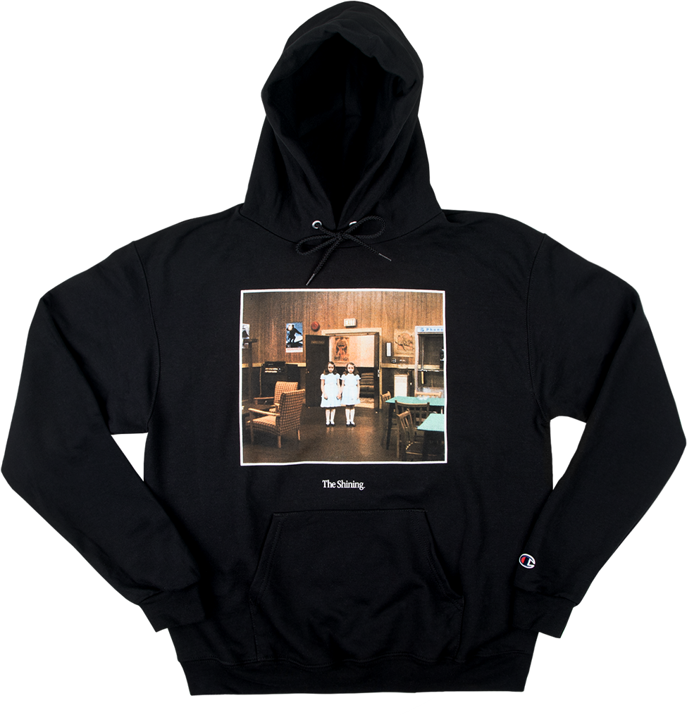 The Shining Twins Champion Hoodie Black - Hoodie (1200x1200), Png Download