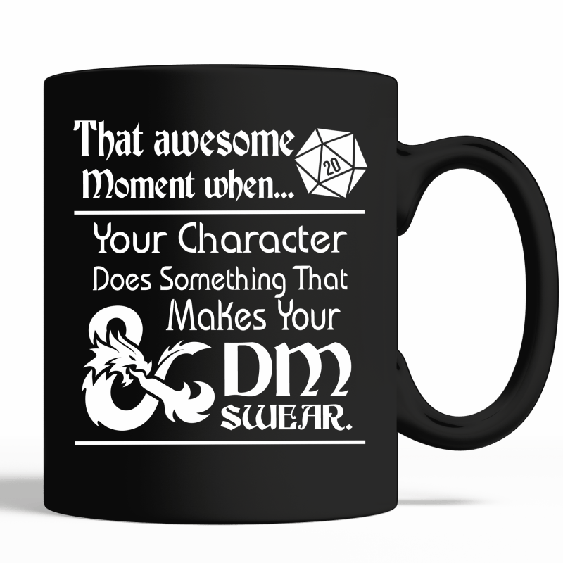 That Awesome Moment When D&d Game Mug - Mug (800x800), Png Download