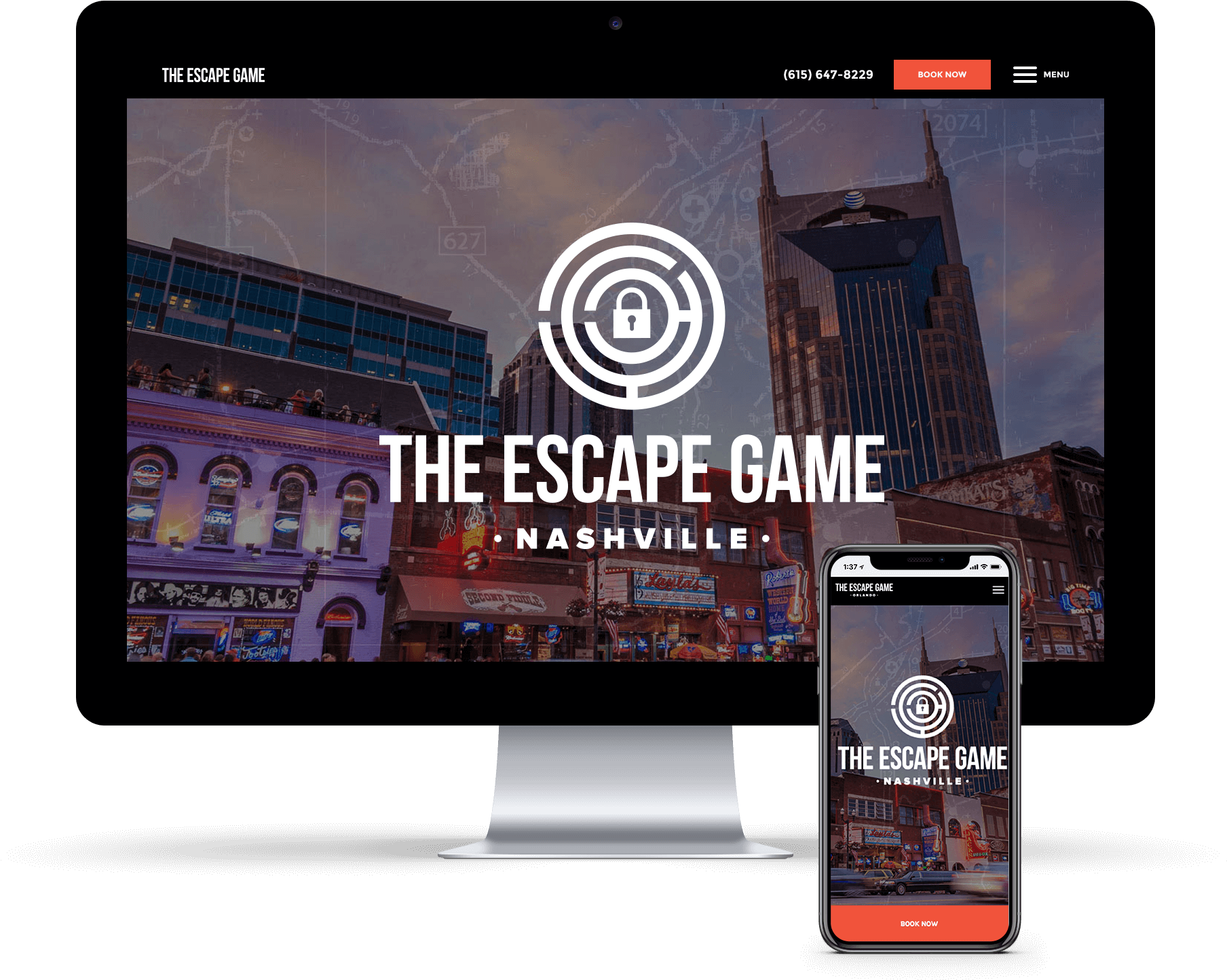 The Escape Game Iphone X Mockup - Iphone (1899x1458), Png Download