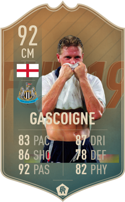 Gascoigne - One Night In Turin 2010 (540x815), Png Download