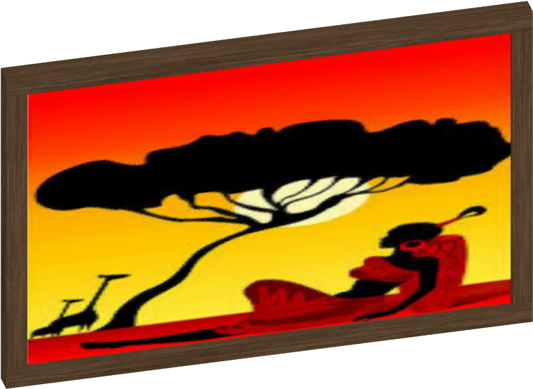 African Theme Objects 11 - Silhouette (768x768), Png Download