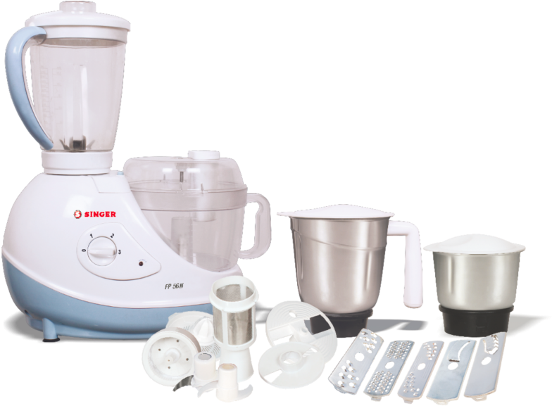 Food Processor - 56 N - Singer Food Processor (800x584), Png Download