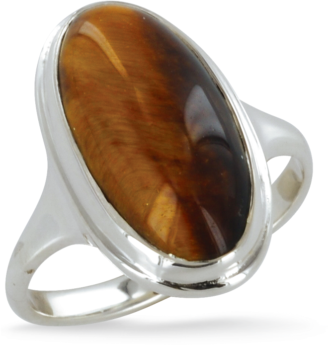 Ladies Shipton And Co Exclusive Silver And Tiger Eye - Pre-engagement Ring (800x800), Png Download