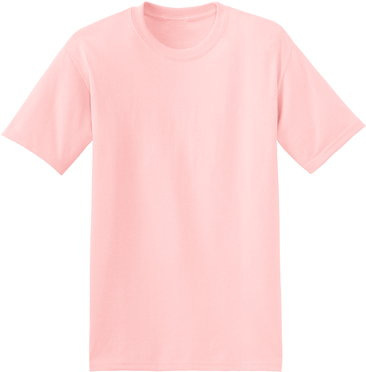 Pink Hanes T Shirt (750x750), Png Download