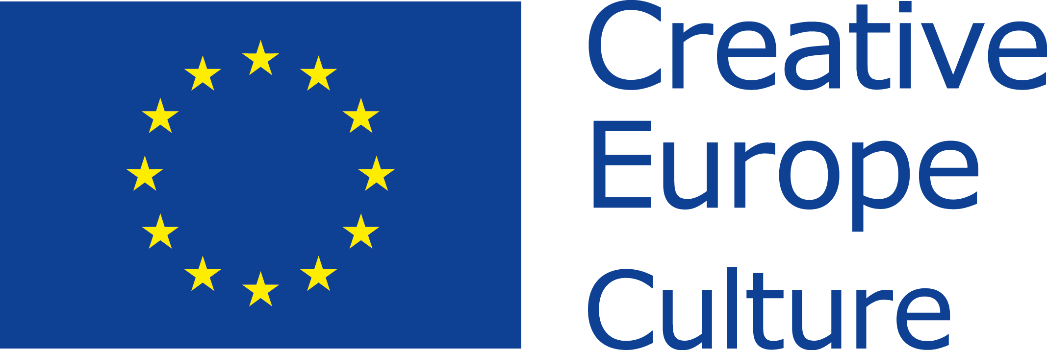 Eu Flag-crea Eu Culture En - Creative Europe (2135x715), Png Download