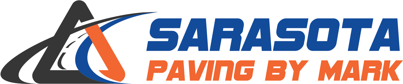 Sarasota Paving By Mark Logo Sarasota Paving By Mark - Oval (1388x297), Png Download
