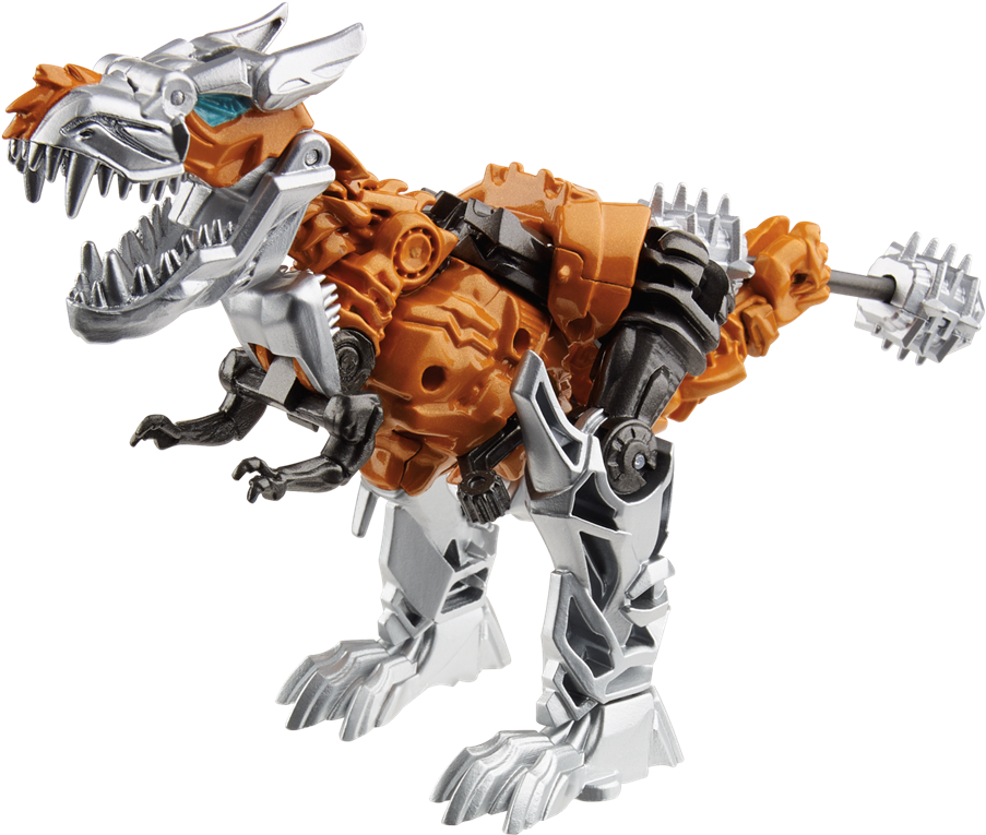 Pb Grimlock Dino - Transformers Age Of Extinction Power Battlers Grimlock (966x804), Png Download