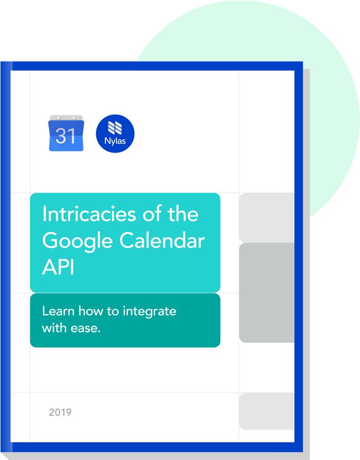 Google Calendar Whitepaper Nylas - Google (1150x896), Png Download