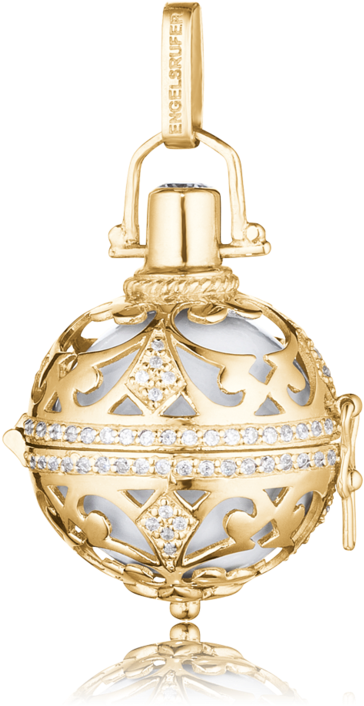 Engelsrufer With Zirconia Gold Plated Er 01 Zi Lg - Engelsrufer Gold (768x768), Png Download