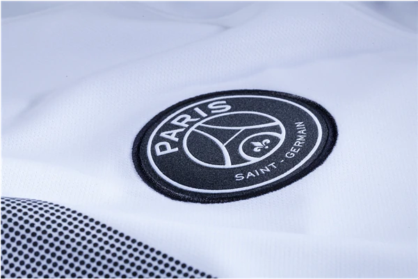 Paris Saint Germain 18/19 Jordan White Jersey Mbappé - T-shirt (600x600), Png Download