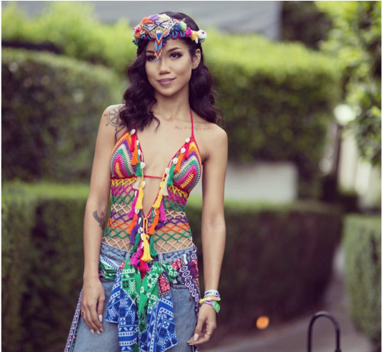 Jhene Aiko Coachella (740x493), Png Download