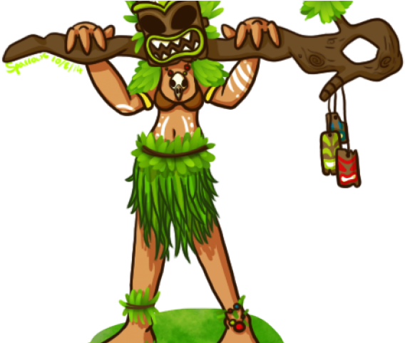 Drawn Armor Terraria - Terraria Tiki Armor Art (640x480), Png Download