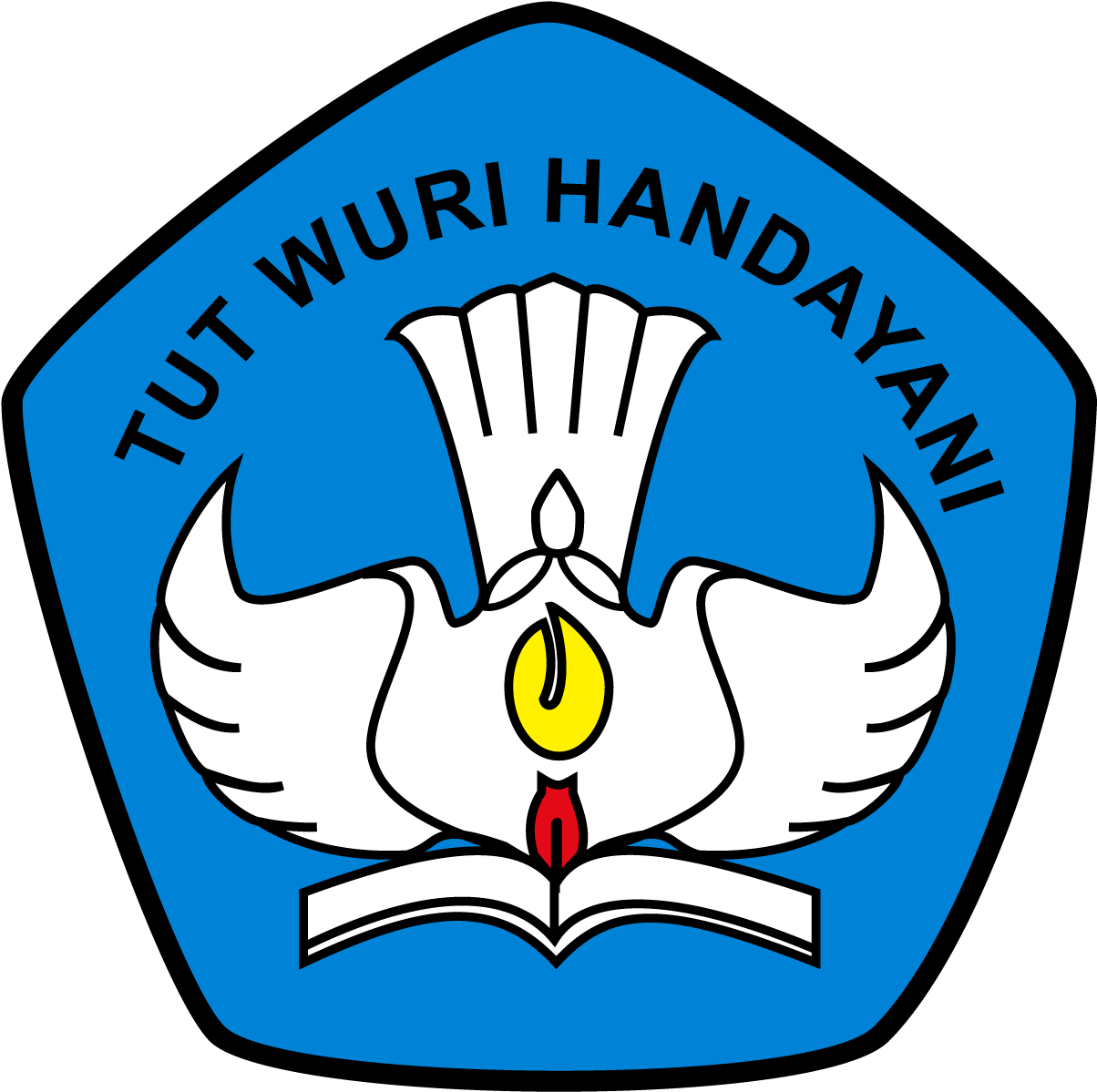 Free Download Logo Kampus Universitas Format Png ~ - Logo Tut Wuri Handayani (1276x1344), Png Download