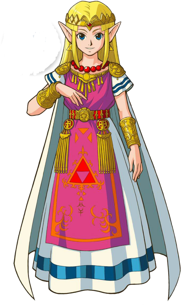 Zelda C Photo Zelda 1 1 - Link Between Worlds Zelda Smash (600x1024), Png Download