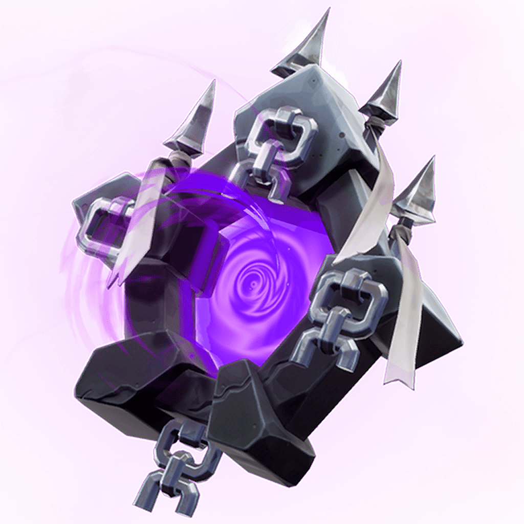 Ghost Portal Back Bling Backpacks Fortnite Skins Png - Skull Trooper Purple Glow (1024x1024), Png Download