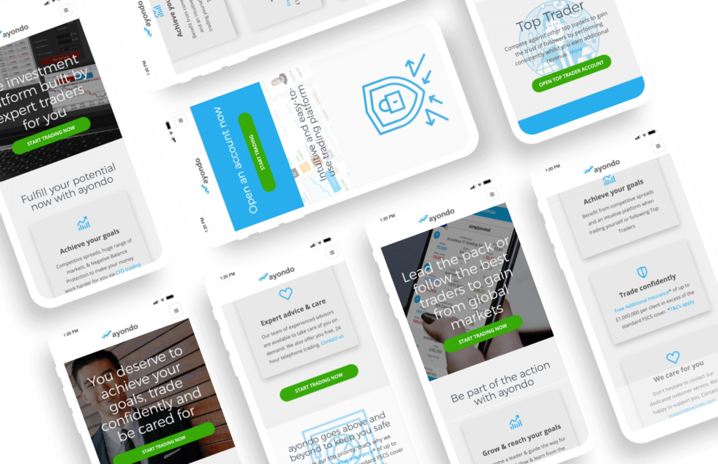 Ayondo Mobiles Landingpages Z-1024x662 - Website (1024x662), Png Download