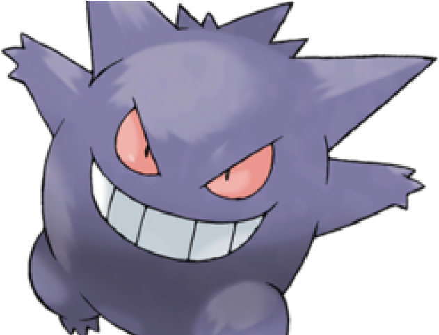Pokemon Clipart Ghastly - Pokemon Gengar (640x480), Png Download