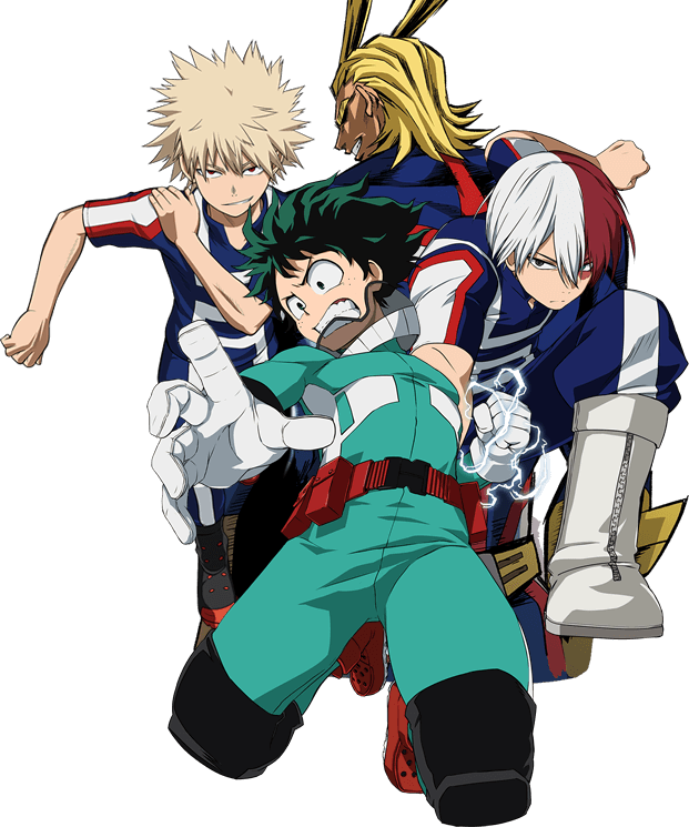 Img - 僕 の ヒーロー アカデミア 公式 (621x745), Png Download