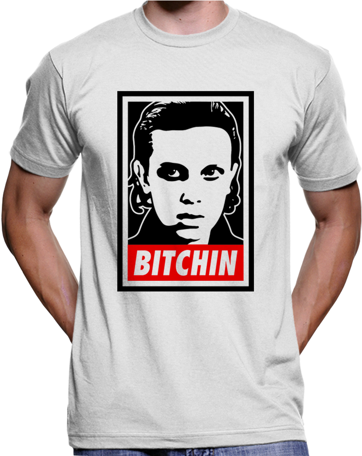 Stranger Things Eleven Bitchin T-shirt / Hoodie - Withnail And It Shirt (936x936), Png Download