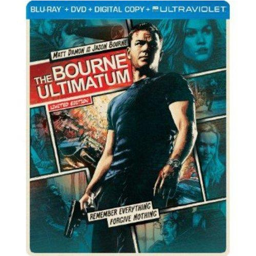 Auction - Bourne Ultimatum Steelbook Cover (1000x1000), Png Download