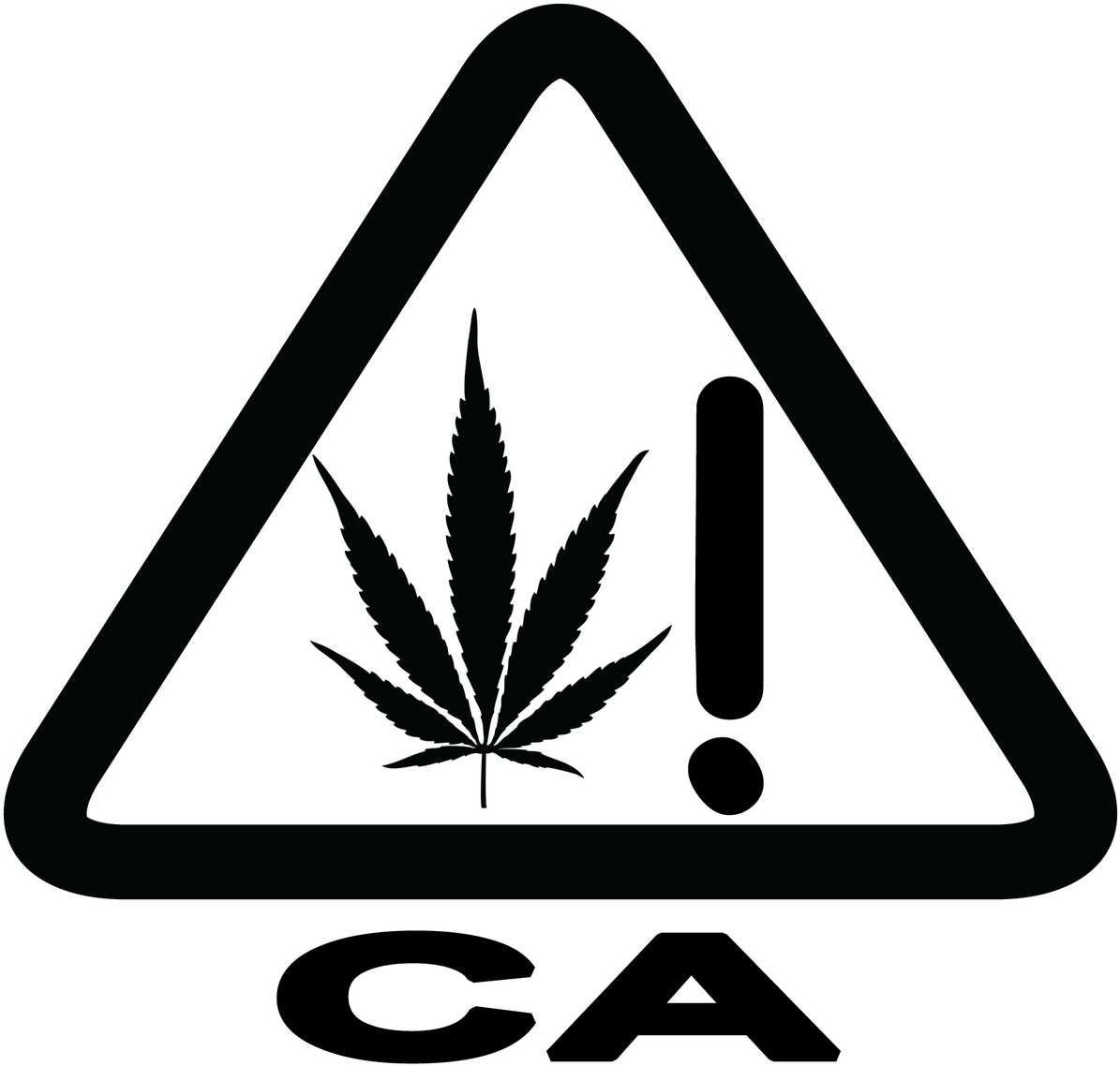 The Primary Panel Of A Cannabis Product Shall Be Marked - Weed (1200x1200), Png Download