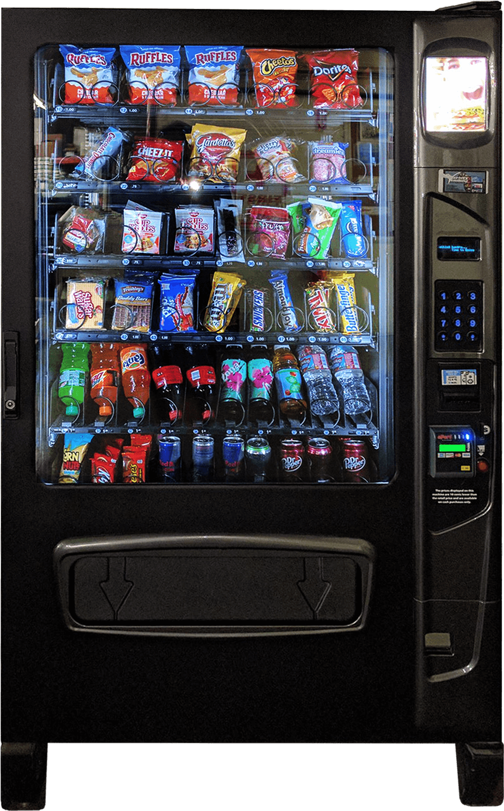 Vendo Vending Machine Alpine 5000 Vending Machine - Television Set (1136x1730), Png Download