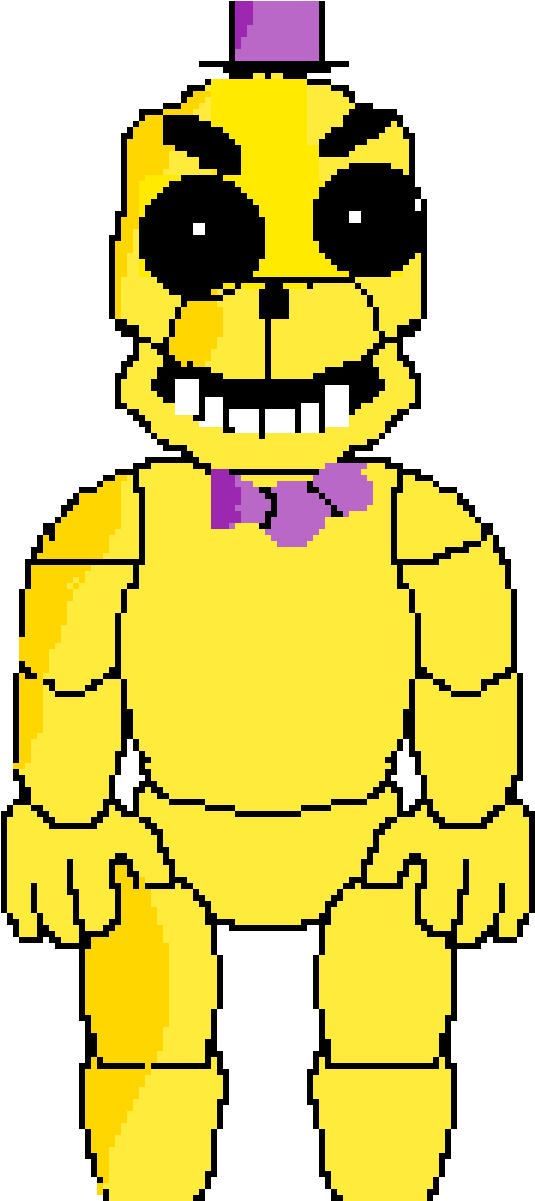 Fredbear - Cartoon (600x1200), Png Download
