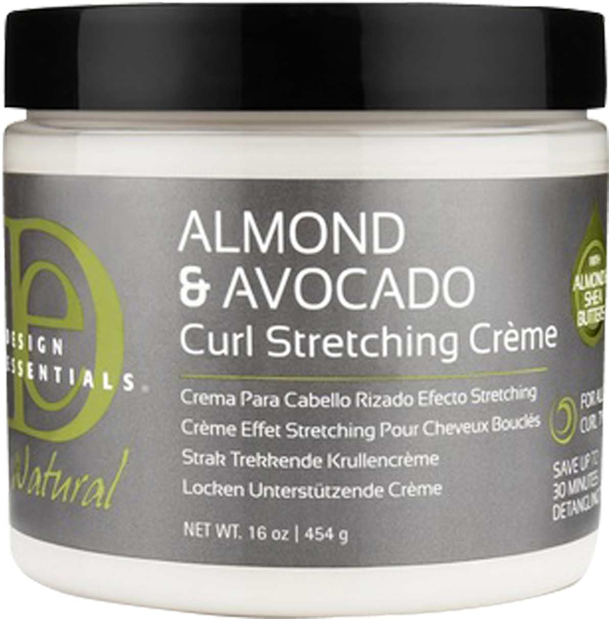 By Design Essentials - Almond & Avocado Curling Creme (1500x1500), Png Download