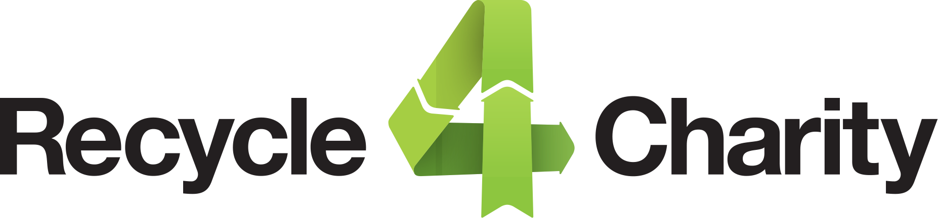 Recycle 4 Charity Logo - Recycle For Charity Logo (1854x432), Png Download