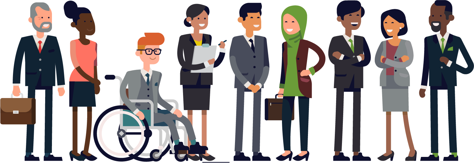 Attend The Free Fair Housing Training, Luncheon Set - Lining Up (1533x532), Png Download