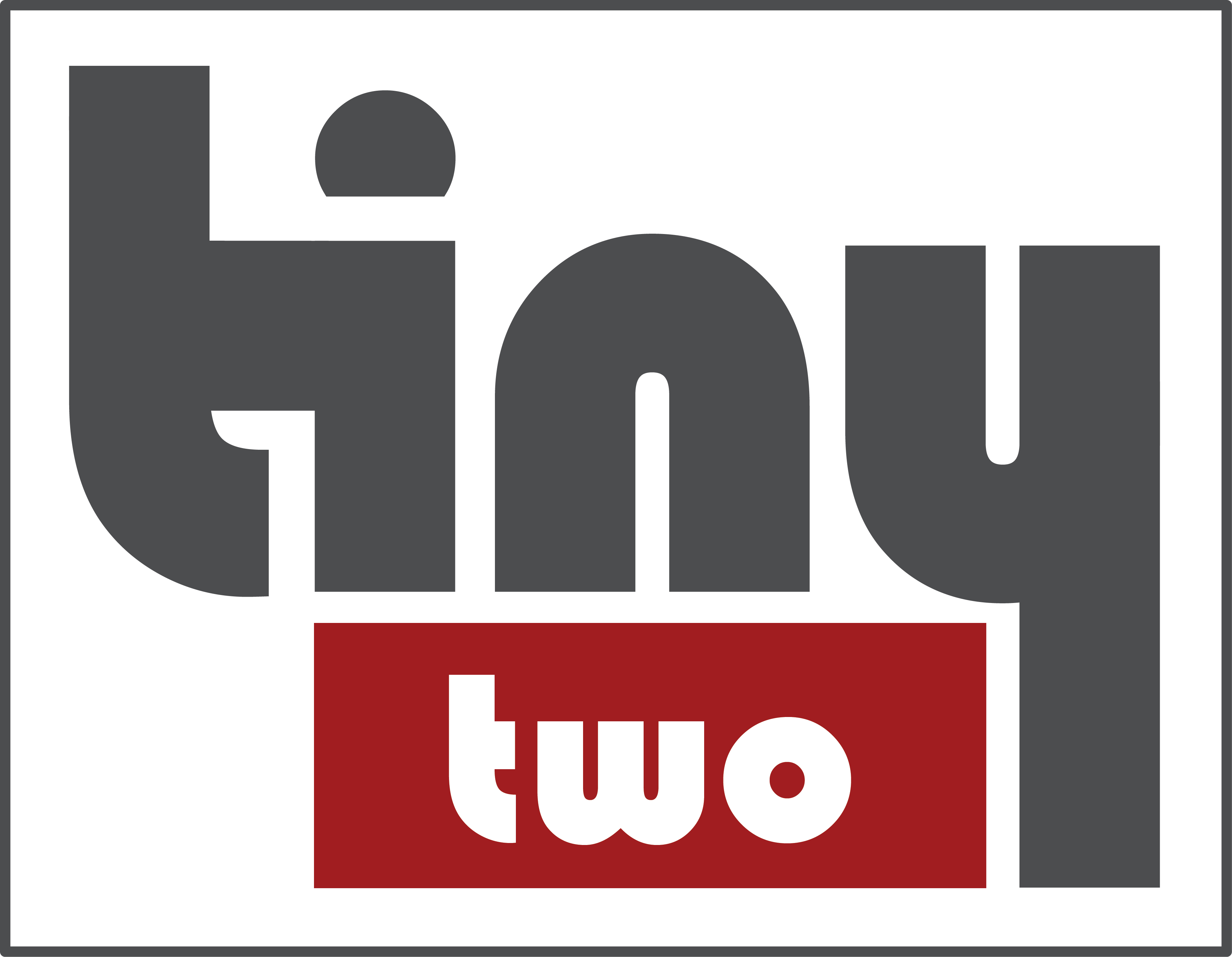 Tiny Two Logo Tiny Floats - Graphic Design (3704x2879), Png Download