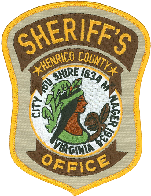 Henrico County, Virginia, Sheriff's Office - Emblem (500x657), Png Download