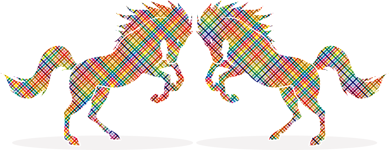 Placement Pattern Vector Files Animal Horse/animal - Vector Graphics (1459x1460), Png Download