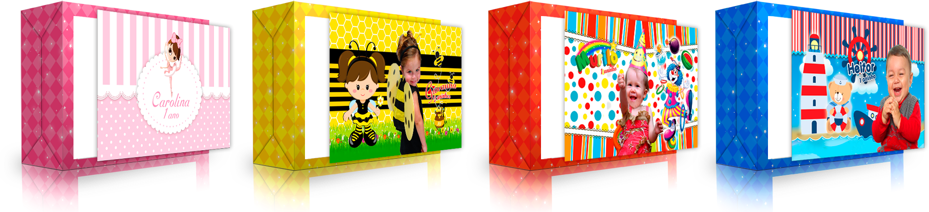Caixa Surpresa Personalizada - Craft (1878x454), Png Download