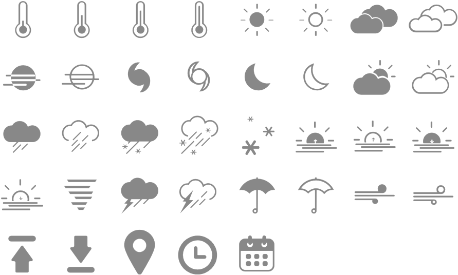 Custom Icon Font - - Parallel (1000x686), Png Download