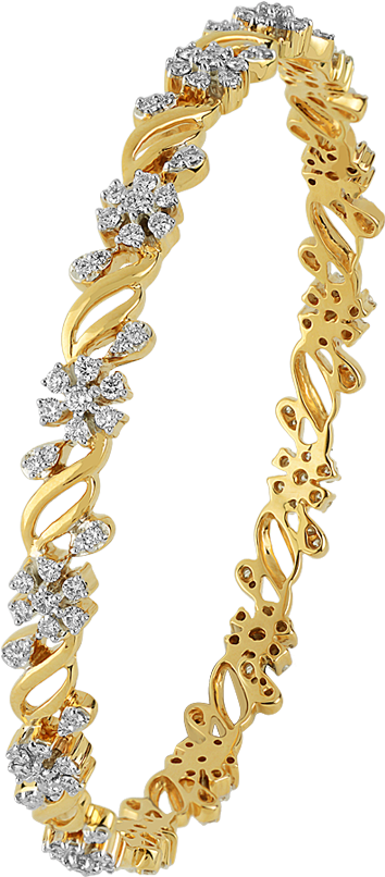 Orra Diamond Bangle - Bangle (1200x1000), Png Download