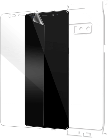 Galaxy Note 8 Screen Protector - Smartphone (600x630), Png Download