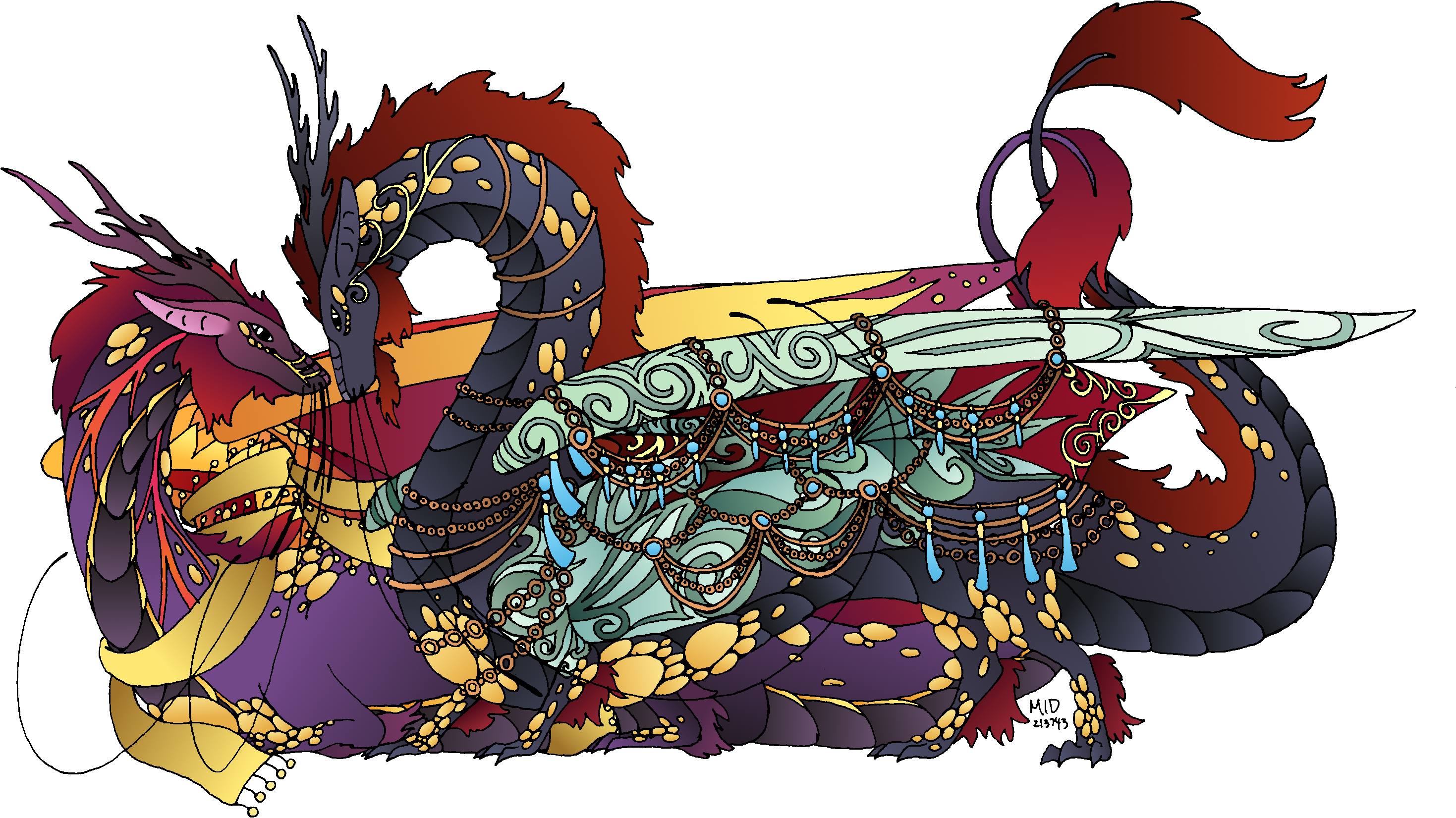 [closed] Arcanart Mar - Illustration (3030x1787), Png Download