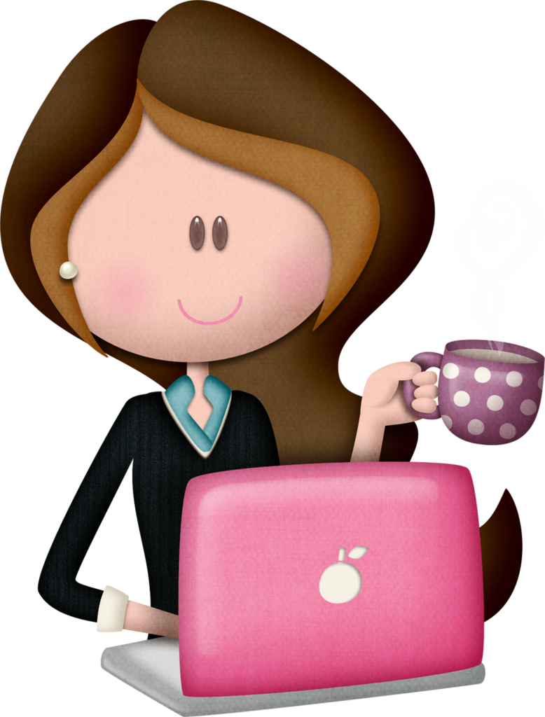 Фото, Автор Ladylony На Яндекс - Clipart Mom Brown Hair (778x1024), Png Download