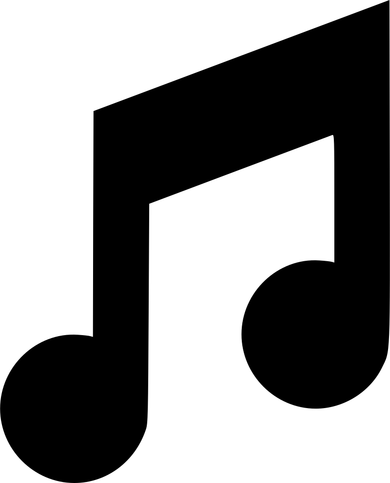 Music Notes Comments - Vector Music Note Svg (792x980), Png Download